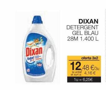 Plusfresc Dixan detergent gel blau oferta