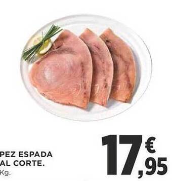 Supercor Pez espada al corte oferta