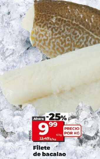 La Plaza de DIA Filetes de bacalao oferta