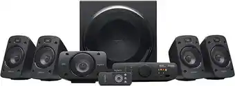 Amazon Logitech z906 5.1 sistema de altavoces sonido envolvente thx, certificado dolby&dts, 1000 w de pico, multi-dispositivos, e... oferta
