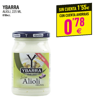 BM Supermercados Alioli ybarra oferta
