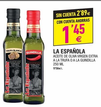 BM Supermercados Aceite de oliva virgen extra la española oferta