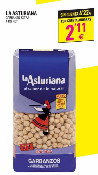 BM Supermercados Garbanzos la asturiana oferta