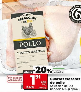 Maxi Dia Cuartos de pollo dia oferta
