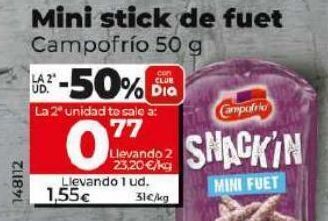Maxi Dia Fuet campofrío oferta