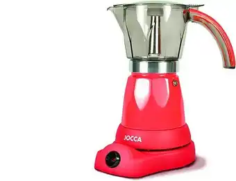 Amazon Jocca - cafetera italiana eléctrica, 6 tazas, cable uk, giro 360º, jarra con asa de frío oferta