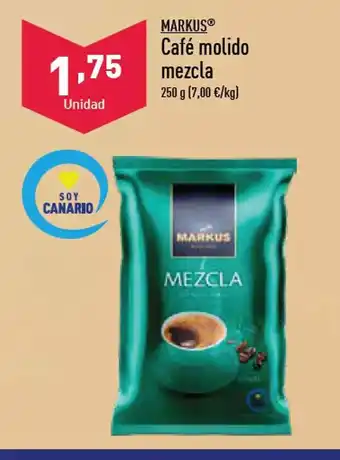 ALDI Café Molido Mezcla oferta