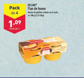 ALDI Flan de Huevo oferta