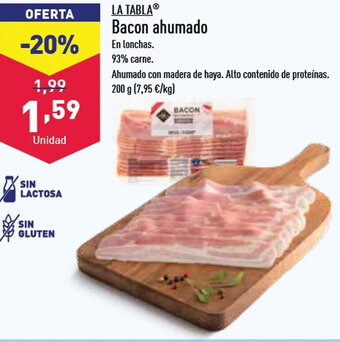 ALDI Bacon Ahumado oferta