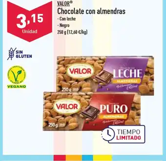 ALDI Chocolate Con Almendras oferta