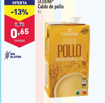 ALDI Caldo de Pollo oferta