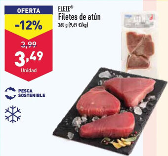 ALDI Filetes de Atún oferta