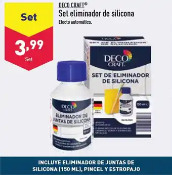 ALDI Set Eliminador de Silicona oferta