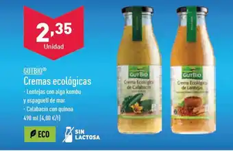 ALDI Cremas Ecológicas oferta