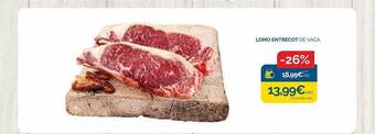 Supermercados La Despensa Lomo entrecot de vaca oferta