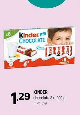 Coviran Kinder chocolate oferta