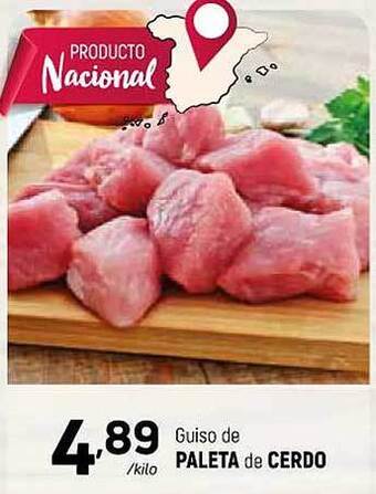 Coviran Guiso de paleta de cerdo oferta