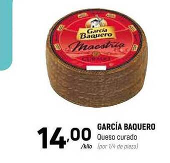 Coviran García baquero queso curado oferta