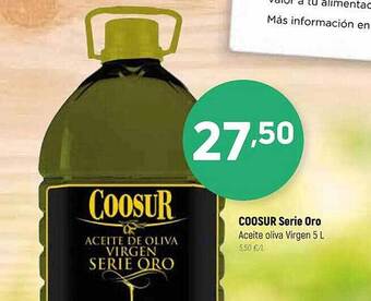 Coviran Coosur serie oro aceite oliva virgen oferta