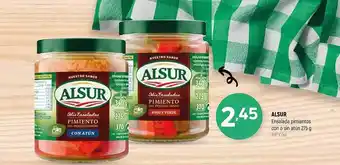 Coviran Alsur ensalada pimiento con a sin atún oferta
