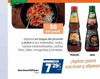 Makro Salsa sweet chili knorr oferta