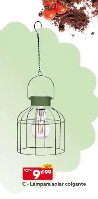 GiFi Lámpara solar colgante oferta
