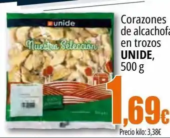 Unide Market Corazones de alcachofa en trozos unide oferta