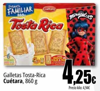 Unide Market Galletas tosta rica cuétara oferta