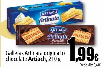 Unide Market Galletas artinata original o chocolate artiach oferta