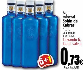Unide Market Agua mineral solán de cabras oferta