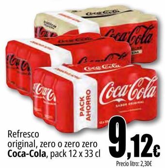 Unide Market Refresco original, zero o zero zero coca-cola oferta