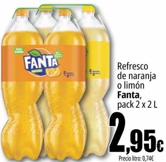 Unide Market Refresco de naranja o limón fanta oferta