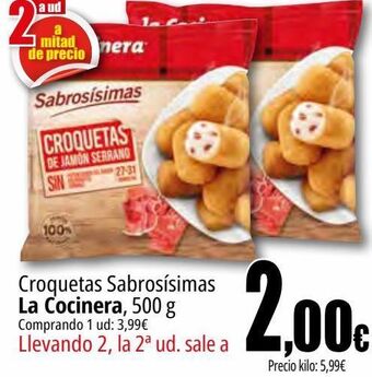 Unide Market Croquetas sabrosísimas la cocinera oferta