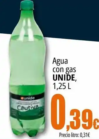 Unide Market Agua con gas unide oferta