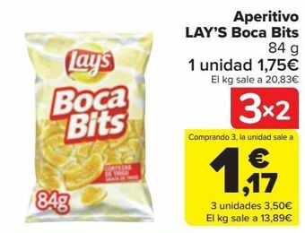 Carrefour Aperitivo lay's boca bits oferta