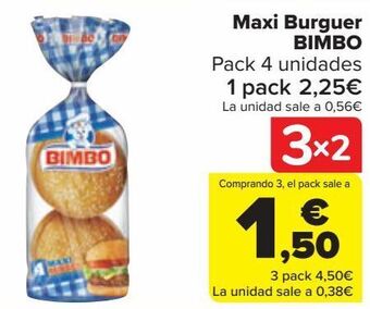 Maxi burger bimbo
