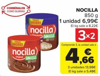 Carrefour Nocilla oferta