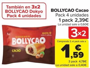 Carrefour Bollycao cacao oferta