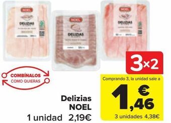 Carrefour Delizias noel oferta