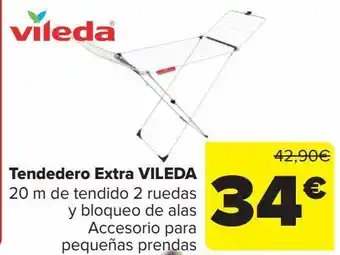 Carrefour Vileda tendedero extra vileda oferta