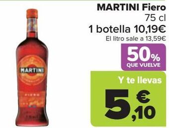 Carrefour Martini fiero oferta