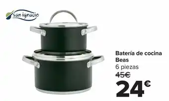 Carrefour Batería de cocina beas san ignacio oferta