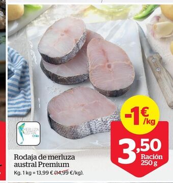 La Sirena Rodja de merluza austral premium oferta