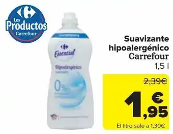 Carrefour Suavizante hipoalergénico carrefour oferta