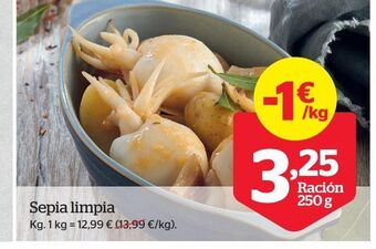 La Sirena Sepia limpia oferta