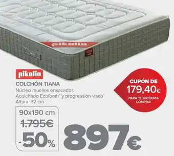 Carrefour Pikolin colchón tiana oferta