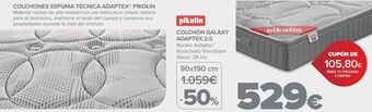 Carrefour Pikolin colchón galaxy adaptex 2.0 oferta
