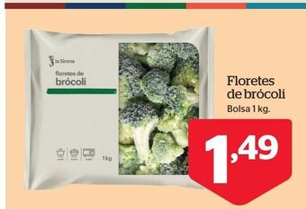 La Sirena Floretes de brócoli oferta