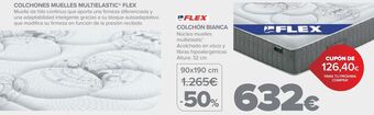 Carrefour Flex colchón bianca oferta