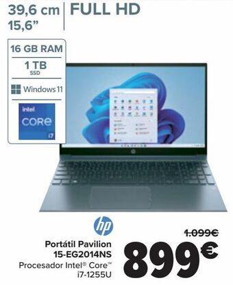 Carrefour Portátil pavilion 15-eg2014ns oferta